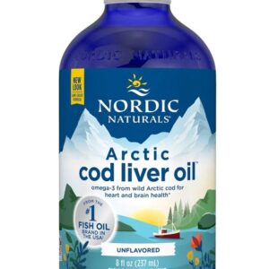 Nordic Naturals Arctic Cod Liver Oil; Strawberry (8 fl. oz)